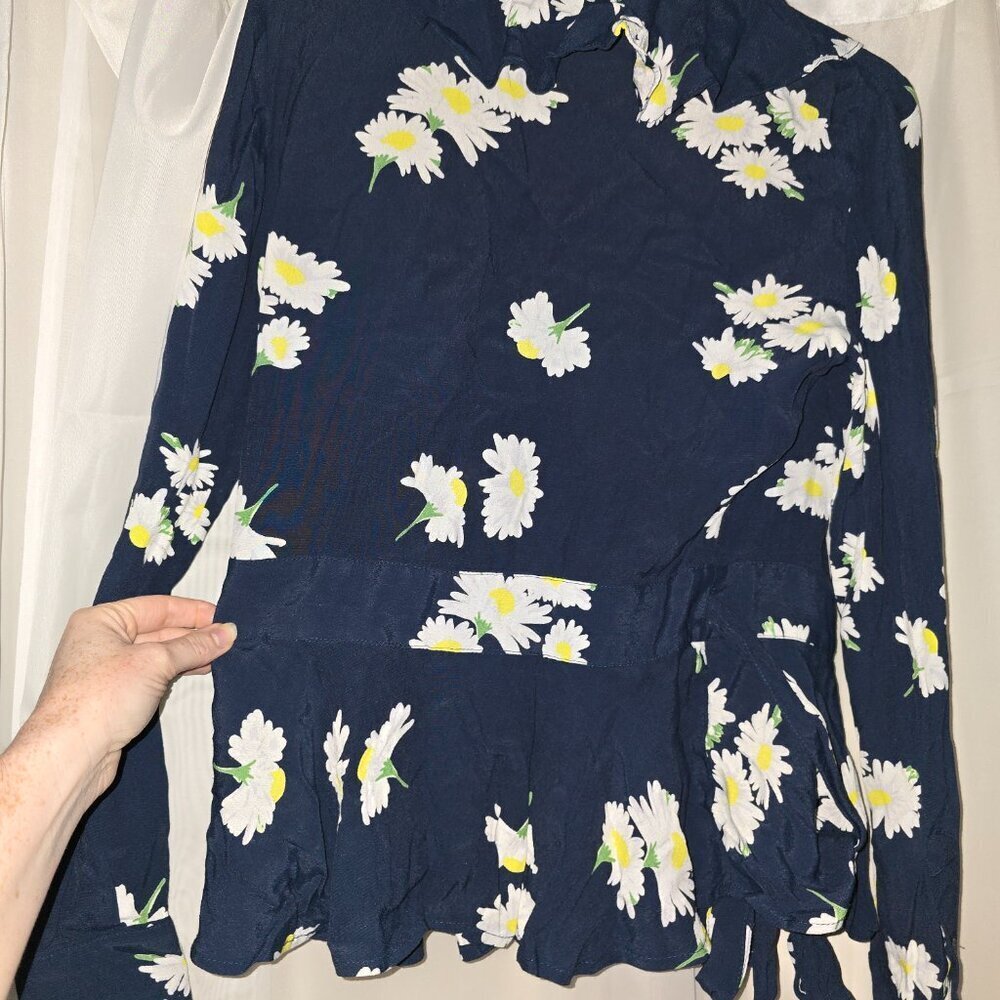 Ganni Cottagecore Floral Ruffle top - Picture 4 of 8